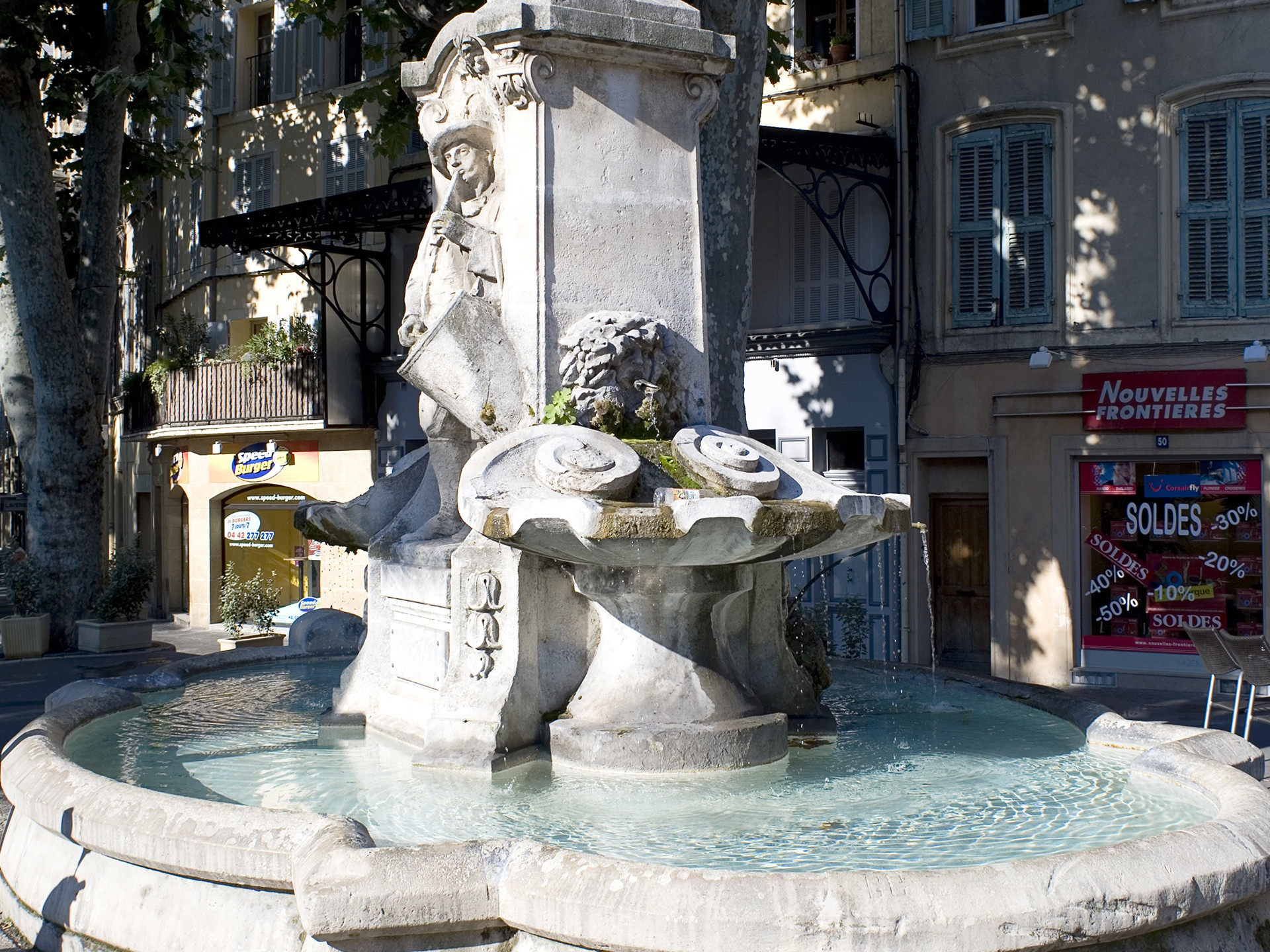 Fontaine Pascal • Aix en Provence - Office de Tourisme